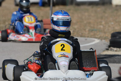 Thomas GILBERT — 25/03/2012 : 2ème manche du Championnat du Sud 2012 à Rivesaltes (Photos Antoine Camblor) 2012 — karting