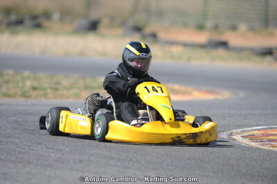 Bernard BAA PUYOULET — 25/03/2012 : 2ème manche du Championnat du Sud 2012 à Rivesaltes (Photos Antoine Camblor) 2012 — karting