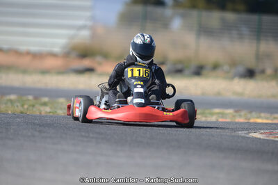 Emmanuel CACHEUX — 25/03/2012 : 2ème manche du Championnat du Sud 2012 à Rivesaltes (Photos Antoine Camblor) 2012 — karting