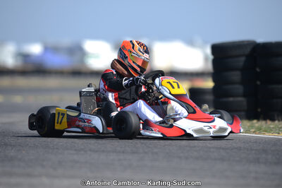 Thomas DROUET — 25/03/2012 : 2ème manche du Championnat du Sud 2012 à Rivesaltes (Photos Antoine Camblor) 2012 — karting