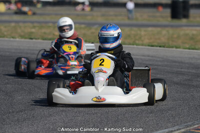 Thomas GILBERT — 25/03/2012 : 2ème manche du Championnat du Sud 2012 à Rivesaltes (Photos Antoine Camblor) 2012 — karting