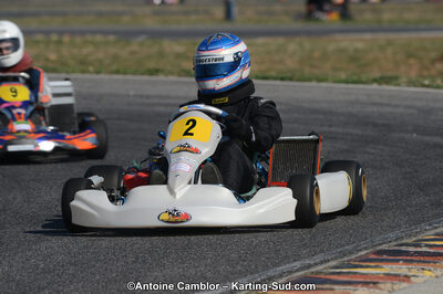 Thomas GILBERT — 25/03/2012 : 2ème manche du Championnat du Sud 2012 à Rivesaltes (Photos Antoine Camblor) 2012 — karting