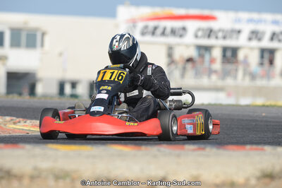Emmanuel CACHEUX — 25/03/2012 : 2ème manche du Championnat du Sud 2012 à Rivesaltes (Photos Antoine Camblor) 2012 — karting