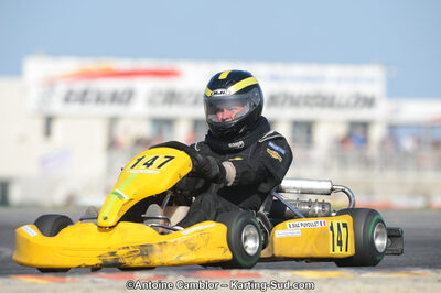 Bernard BAA PUYOULET — 25/03/2012 : 2ème manche du Championnat du Sud 2012 à Rivesaltes (Photos Antoine Camblor) 2012 — karting