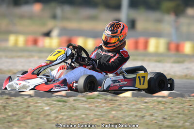 Thomas DROUET — 25/03/2012 : 2ème manche du Championnat du Sud 2012 à Rivesaltes (Photos Antoine Camblor) 2012 — karting
