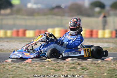 Camille MARASI — 25/03/2012 : 2ème manche du Championnat du Sud 2012 à Rivesaltes (Photos Antoine Camblor) 2012 — karting