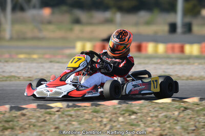 Thomas DROUET — 25/03/2012 : 2ème manche du Championnat du Sud 2012 à Rivesaltes (Photos Antoine Camblor) 2012 — karting