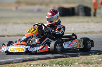 Maxime CHASSAGNE — 25/03/2012 : 2ème manche du Championnat du Sud 2012 à Rivesaltes (Photos Antoine Camblor) 2012 — karting