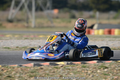 Camille MARASI — 25/03/2012 : 2ème manche du Championnat du Sud 2012 à Rivesaltes (Photos Antoine Camblor) 2012 — karting