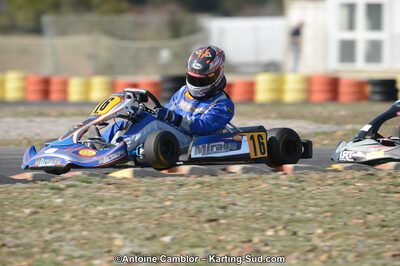 Camille MARASI — 25/03/2012 : 2ème manche du Championnat du Sud 2012 à Rivesaltes (Photos Antoine Camblor) 2012 — karting