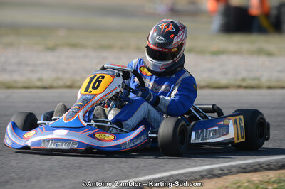 Camille MARASI — 25/03/2012 : 2ème manche du Championnat du Sud 2012 à Rivesaltes (Photos Antoine Camblor) 2012 — karting