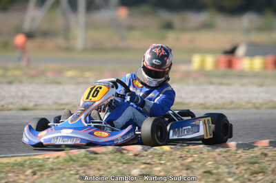 Camille MARASI — 25/03/2012 : 2ème manche du Championnat du Sud 2012 à Rivesaltes (Photos Antoine Camblor) 2012 — karting