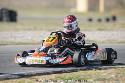 Maxime CHASSAGNE — 25/03/2012 : 2ème manche du Championnat du Sud 2012 à Rivesaltes (Photos Antoine Camblor) 2012 — karting