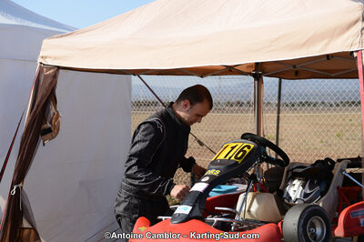 Emmanuel CACHEUX — 25/03/2012 : 2ème manche du Championnat du Sud 2012 à Rivesaltes (Photos Antoine Camblor) 2012 — karting