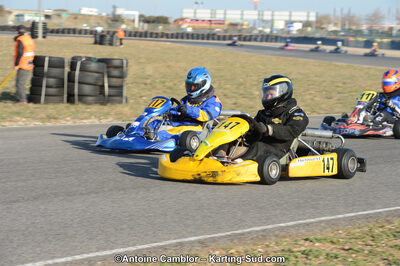 Bernard BAA PUYOULET — 25/03/2012 : 2ème manche du Championnat du Sud 2012 à Rivesaltes (Photos Antoine Camblor) 2012 — karting