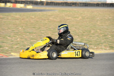 Bernard BAA PUYOULET — 25/03/2012 : 2ème manche du Championnat du Sud 2012 à Rivesaltes (Photos Antoine Camblor) 2012 — karting