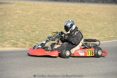 Emmanuel CACHEUX — 25/03/2012 : 2ème manche du Championnat du Sud 2012 à Rivesaltes (Photos Antoine Camblor) 2012 — karting