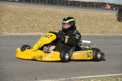 Bernard BAA PUYOULET — 25/03/2012 : 2ème manche du Championnat du Sud 2012 à Rivesaltes (Photos Antoine Camblor) 2012 — karting