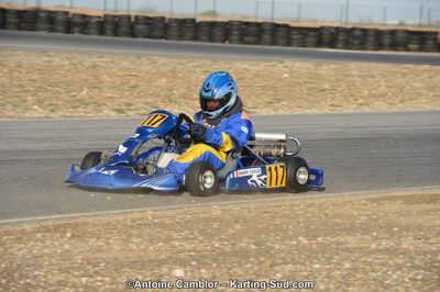 Leslie MARIE — 25/03/2012 : 2ème manche du Championnat du Sud 2012 à Rivesaltes (Photos Antoine Camblor) 2012 — karting