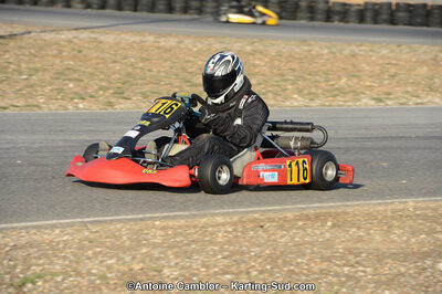 Emmanuel CACHEUX — 25/03/2012 : 2ème manche du Championnat du Sud 2012 à Rivesaltes (Photos Antoine Camblor) 2012 — karting