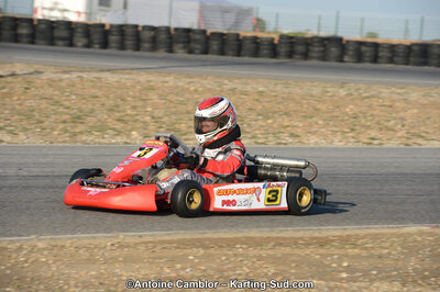 Ines POLI — 25/03/2012 : 2ème manche du Championnat du Sud 2012 à Rivesaltes (Photos Antoine Camblor) 2012 — karting