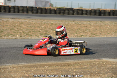 Ines POLI — 25/03/2012 : 2ème manche du Championnat du Sud 2012 à Rivesaltes (Photos Antoine Camblor) 2012 — karting