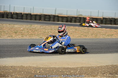 Camille MARASI — 25/03/2012 : 2ème manche du Championnat du Sud 2012 à Rivesaltes (Photos Antoine Camblor) 2012 — karting