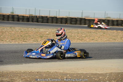 Camille MARASI — 25/03/2012 : 2ème manche du Championnat du Sud 2012 à Rivesaltes (Photos Antoine Camblor) 2012 — karting