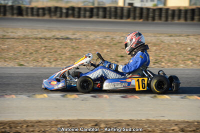 Camille MARASI — 25/03/2012 : 2ème manche du Championnat du Sud 2012 à Rivesaltes (Photos Antoine Camblor) 2012 — karting