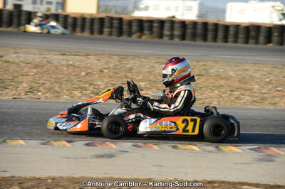 Maxime CHASSAGNE — 25/03/2012 : 2ème manche du Championnat du Sud 2012 à Rivesaltes (Photos Antoine Camblor) 2012 — karting