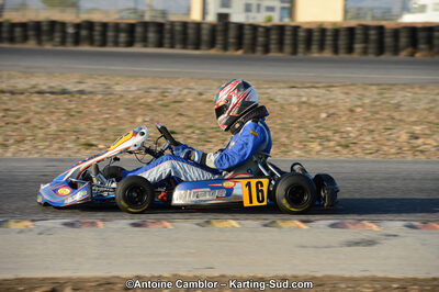 Camille MARASI — 25/03/2012 : 2ème manche du Championnat du Sud 2012 à Rivesaltes (Photos Antoine Camblor) 2012 — karting