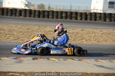Camille MARASI — 25/03/2012 : 2ème manche du Championnat du Sud 2012 à Rivesaltes (Photos Antoine Camblor) 2012 — karting