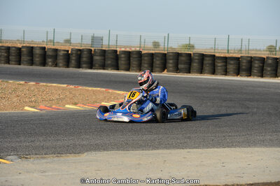 Camille MARASI — 25/03/2012 : 2ème manche du Championnat du Sud 2012 à Rivesaltes (Photos Antoine Camblor) 2012 — karting