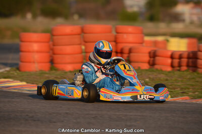 Jeannick DARFEUILLE — 25/03/2012 : 2ème manche du Championnat du Sud 2012 à Rivesaltes (Photos Antoine Camblor) 2012 — karting