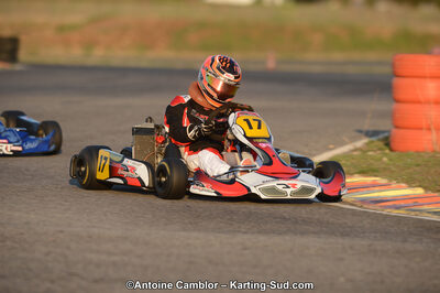 Thomas DROUET — 25/03/2012 : 2ème manche du Championnat du Sud 2012 à Rivesaltes (Photos Antoine Camblor) 2012 — karting