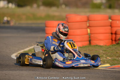 Camille MARASI — 25/03/2012 : 2ème manche du Championnat du Sud 2012 à Rivesaltes (Photos Antoine Camblor) 2012 — karting