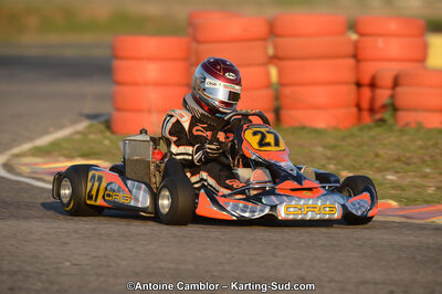 Maxime CHASSAGNE — 25/03/2012 : 2ème manche du Championnat du Sud 2012 à Rivesaltes (Photos Antoine Camblor) 2012 — karting