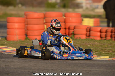Camille MARASI — 25/03/2012 : 2ème manche du Championnat du Sud 2012 à Rivesaltes (Photos Antoine Camblor) 2012 — karting