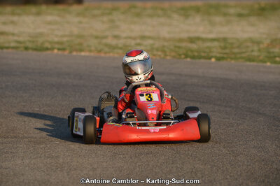 Ines POLI — 25/03/2012 : 2ème manche du Championnat du Sud 2012 à Rivesaltes (Photos Antoine Camblor) 2012 — karting