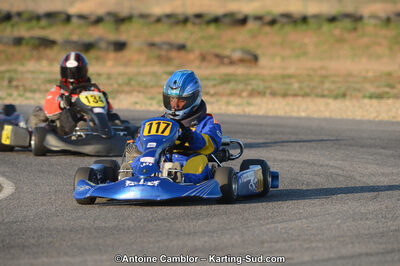 Leslie MARIE — 25/03/2012 : 2ème manche du Championnat du Sud 2012 à Rivesaltes (Photos Antoine Camblor) 2012 — karting