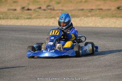 Leslie MARIE — 25/03/2012 : 2ème manche du Championnat du Sud 2012 à Rivesaltes (Photos Antoine Camblor) 2012 — karting