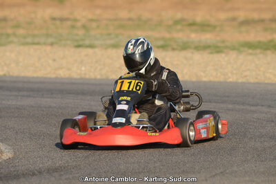 Emmanuel CACHEUX — 25/03/2012 : 2ème manche du Championnat du Sud 2012 à Rivesaltes (Photos Antoine Camblor) 2012 — karting