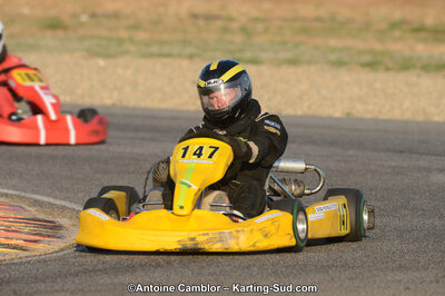 Bernard BAA PUYOULET — 25/03/2012 : 2ème manche du Championnat du Sud 2012 à Rivesaltes (Photos Antoine Camblor) 2012 — karting