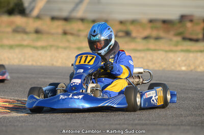 Leslie MARIE — 25/03/2012 : 2ème manche du Championnat du Sud 2012 à Rivesaltes (Photos Antoine Camblor) 2012 — karting