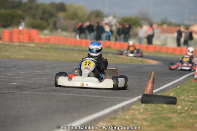 Thomas GILBERT — 25/03/2012 : 2ème manche du Championnat du Sud 2012 à Rivesaltes (Photos Antoine Camblor) 2012 — karting