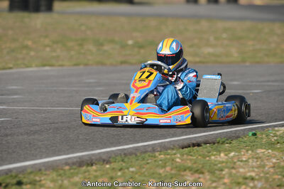 Jeannick DARFEUILLE — 25/03/2012 : 2ème manche du Championnat du Sud 2012 à Rivesaltes (Photos Antoine Camblor) 2012 — karting