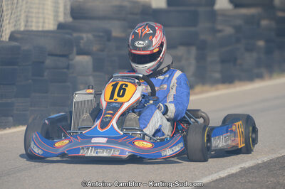 Camille MARASI — 25/03/2012 : 2ème manche du Championnat du Sud 2012 à Rivesaltes (Photos Antoine Camblor) 2012 — karting