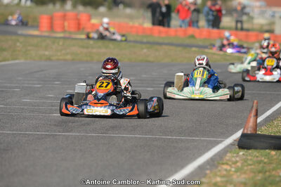 Maxime CHASSAGNE — 25/03/2012 : 2ème manche du Championnat du Sud 2012 à Rivesaltes (Photos Antoine Camblor) 2012 — karting
