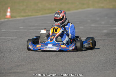 Camille MARASI — 25/03/2012 : 2ème manche du Championnat du Sud 2012 à Rivesaltes (Photos Antoine Camblor) 2012 — karting