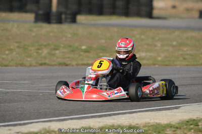 Olivia PAREDE — 25/03/2012 : 2ème manche du Championnat du Sud 2012 à Rivesaltes (Photos Antoine Camblor) 2012 — karting